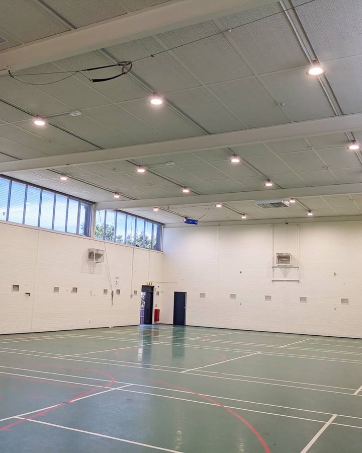 LED lighting upgrades at a gym in Melbourne.